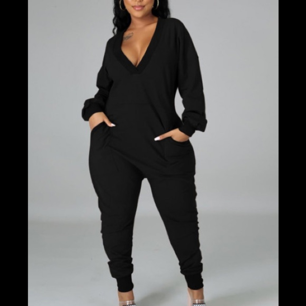 COPY - Jogging suit style jumpsuit one piece